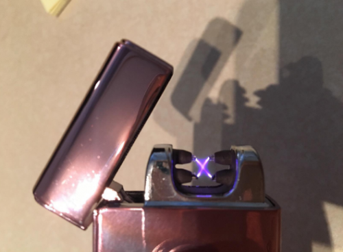 Electronic USB Double Bolt X Lighter photo review