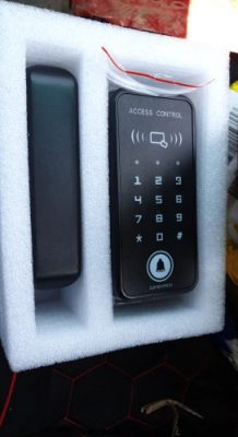 Glass Door Lock Keypad And Smart Card RFID Access Control photo review