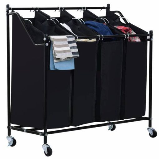 laundry hamper with wheels