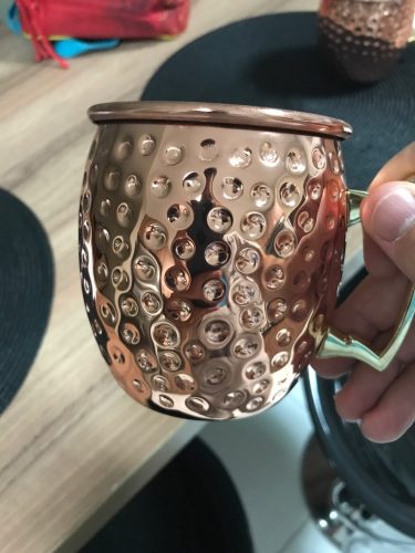 Copper Plated Moscow Mule Mug photo review