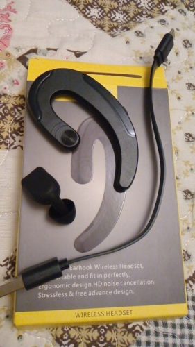 Bone Conduction Wireless Headphones Bluetooth Headset photo review