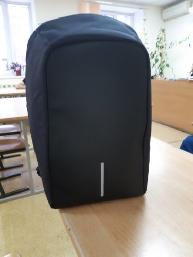 Anti-theft USB Charging Backpack photo review