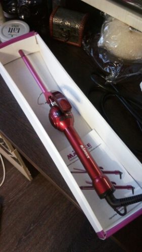 MARSKE LCD Display Curling Wand photo review