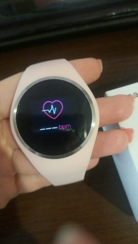 Blood Pressure Monitor Heart Rate Fitness Watch photo review