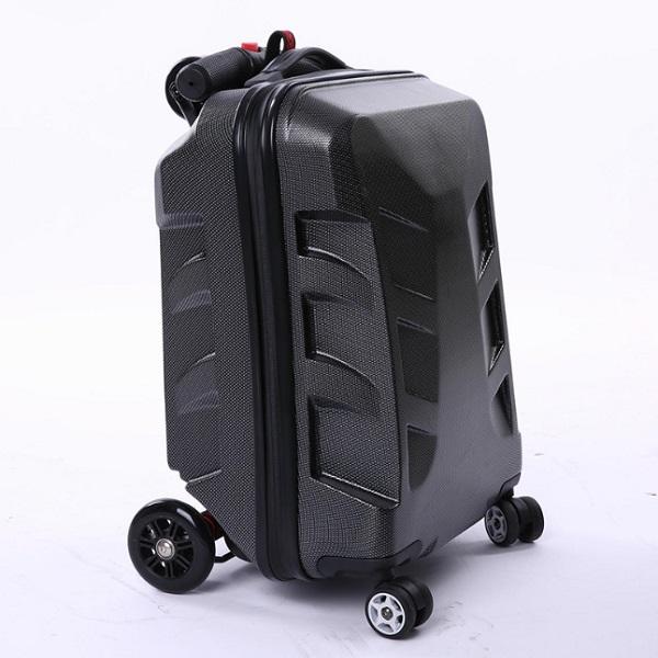 motorized luggage