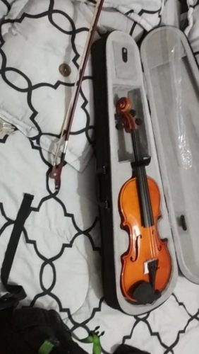 Full Size Violin For Beginners With Bow Strings And Case photo review