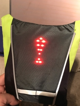 Cycling LED Signal Vest photo review