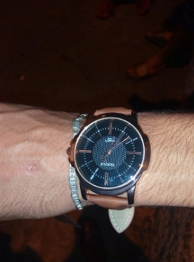 Yazole Rose Gold Luxury Watch photo review