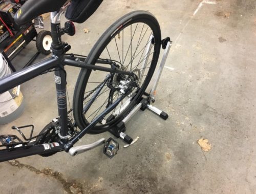 Garage Bike Stand Rack Bicycle Folding Rack photo review