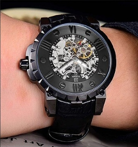 Binger Sapphire Crystal Luxury 3D Watch photo review