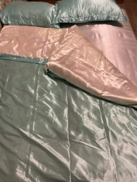 Silk Sheets Premium Silk Bed Sheets photo review