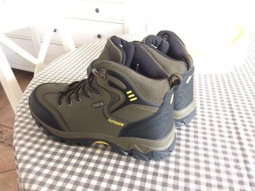 Waterproof Tactical Mens Steel Toe Work Boots Sneakers photo review