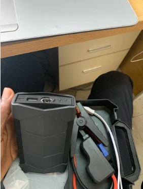 Portable Jump Starter 12V Emergency Battery Starting Device photo review