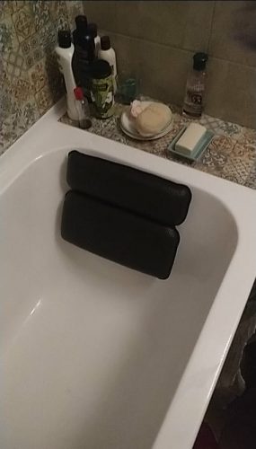 Premium Spa Bathtub Headrest Pillow photo review