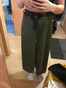 Summer High Waisted Wide Leg Pants Loose Trousers photo review