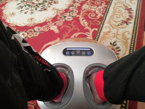 Premium Shiatsu Foot Massager Plantar Fasciitis Foot Massage Machine photo review