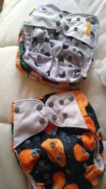 4-Pack Reusable Swim Cloth Diapers Biodegradable  Unisex Pampers photo review