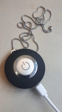 Ionic Best Air Purifier Necklace Air Cleaner photo review