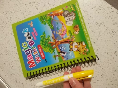 Reusable Easy Book Drawing For Kids Magic Doodle Pen photo review