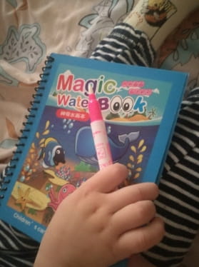 Reusable Easy Book Drawing For Kids Magic Doodle Pen photo review
