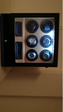 Luxury Watch Winder Box With LCD Display photo review