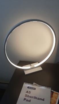 Elegant Circle Table Light photo review