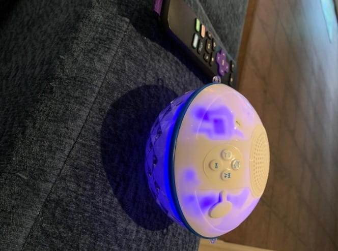 Waterproof Bluetooth Speaker With Colorful Lights photo review