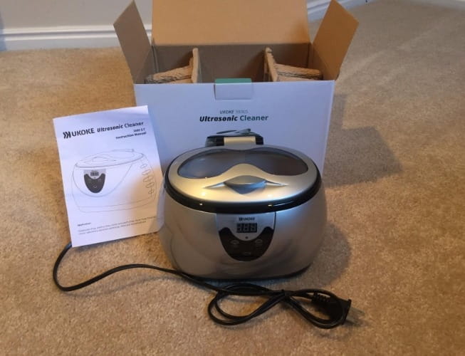 Ultrasonic Cleaner Digital Jewelry Cleaner With Timer photo review