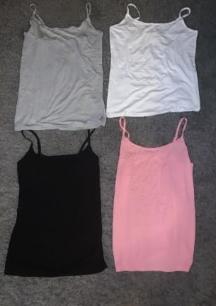 Cami Top 4 Pcs Scoop Neck Tank Tops For Women photo review