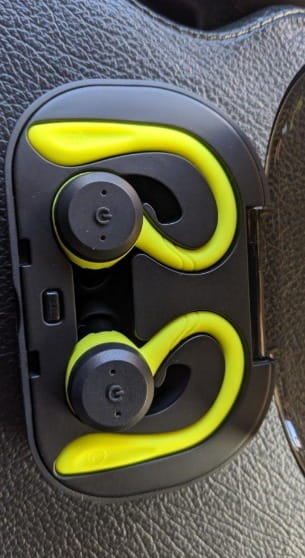 Bluetooth Headphones True Wireless Headphones With Earhook photo review