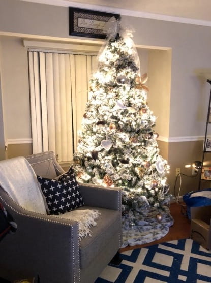 Christmas Tree Premium PVC Artificial Flocked Christmas Tree photo review