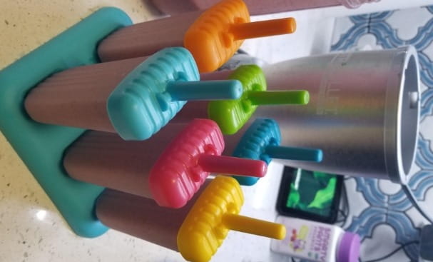 Popsicle Molds Homemade Ice Pop Molds Shapes Set of 6 photo review