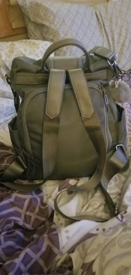 Womens Backpack Purse Waterproof Rucksack Satchel Bag photo review