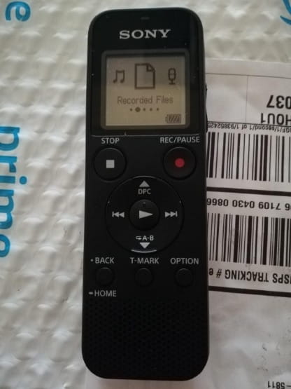 Voice Recorder Handheld Mono Digital Audio Recorder With Mic photo review