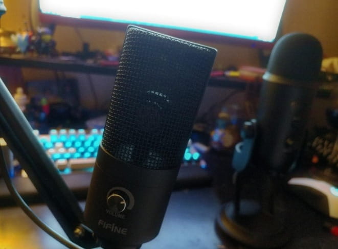 Condenser Microphone Studio Recording USB Microphone photo review