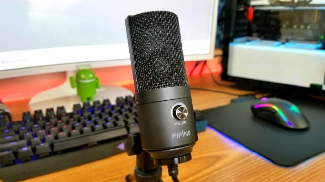 Condenser Microphone Studio Recording USB Microphone photo review