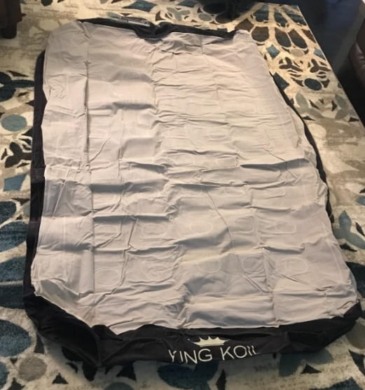 Air Mattress Luxury Quilt Top Raised Airbed With Internal Air Pump photo review