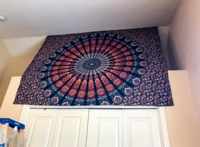 Tapestry Hippie Bohemian Pattern Mandala Wall Tapestry photo review