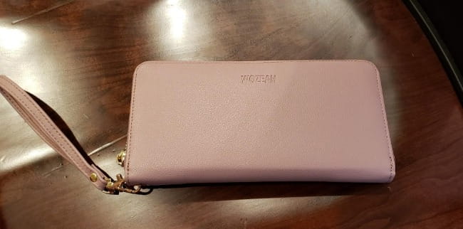 Wallet For Women PU Leather Zip Around RFID Wallet For Women photo review