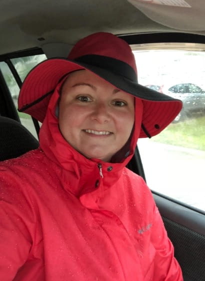 Bucket Hat Women's Foldable Mesh Wide Brim Fishing Hat photo review