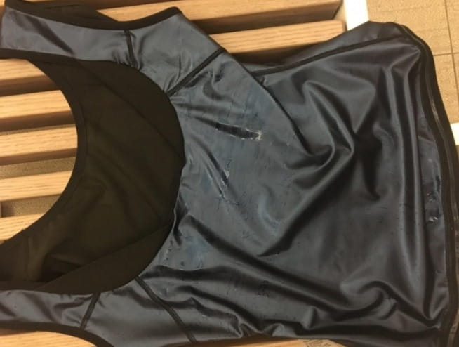 Sweat Vest Women's Premium Polymer Sauna Vest Sweat Shaper photo review