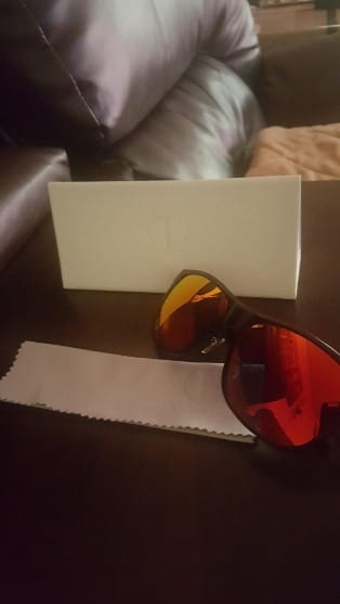 Retro Sunglasses Metal Frame Driving Polarized Sunglasses For Men photo review