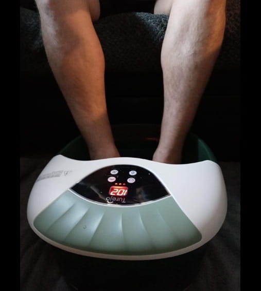 Foot Spas Foot Spa Massager With 14 Ergonomic Massage Rollers photo review