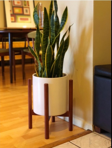 Plant Stand Modern Potted Rustic Decor Indoor Plant Stand photo review