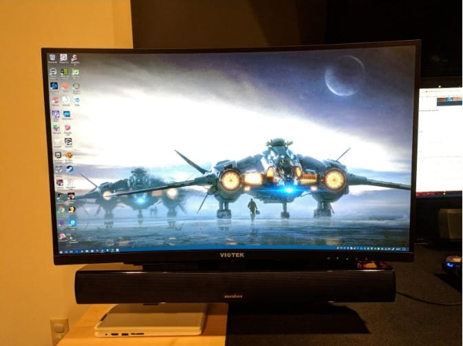 Curved Monitor 144Hz 27-Inch Curved QHD Gaming Monitor photo review