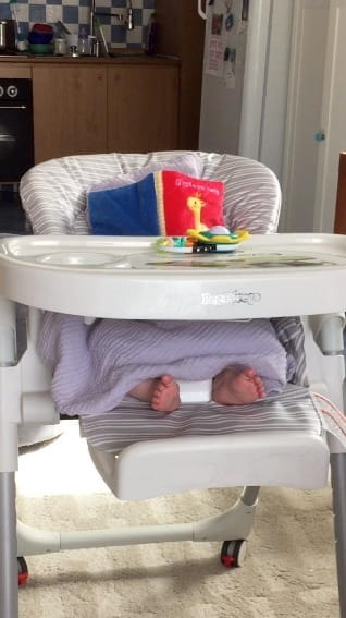 High Chair Reclining Baby High Chair With Booster Cushion photo review