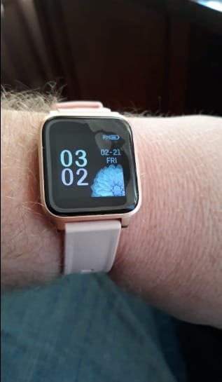 Smartwatch With Heart Rate Monitor Blood And Oxygen Meter photo review